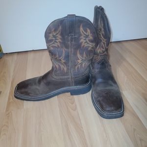 Woman Justin Steel-toe boot